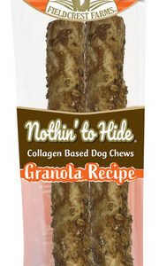 Fieldcrest Farms Nothin' To Hide Roll Dog Treat Granola, Lar