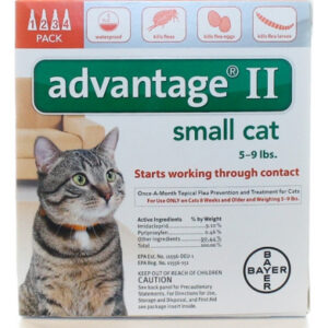 Gato Pequeno De 5 A 9 Libras E 4 Unidades Da Advantage Ii