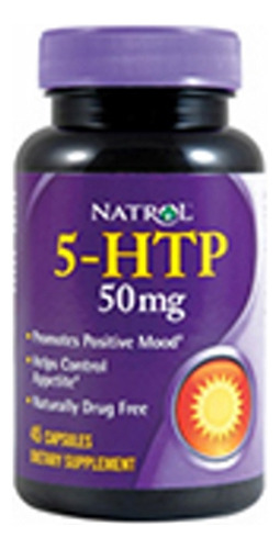 5-htp 50 Mg 45 Cápsulas Da Natrol