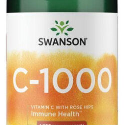 Vitamina C Com Roseira Brava 1000 Mg 90 Cápsulas Da Swanson