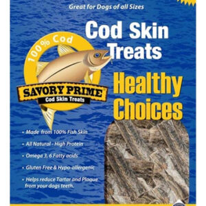 Petisco Para Cães Com Tiras De Pele De Bacalhau (1 Unça/16 O