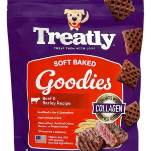 Treatly Soft Baked Goodies, Guloseimas Para Cães, Carne Bovi