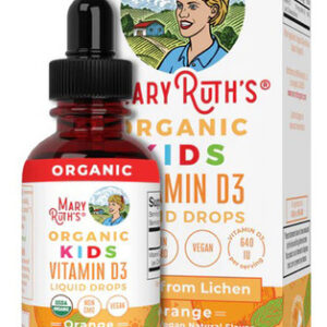 Gotas Líquidas Orgânicas De Vitamina D3 Para Crianças De 0,5