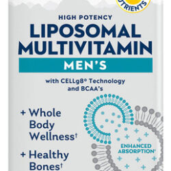 Mens Liposomal Multivitamin 60 Count By Solaray