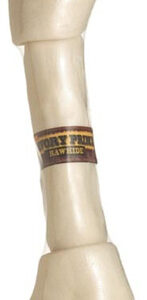 Supreme Knotted Rawhide Bones Bulk, Natural, 1 Unidade/11-12