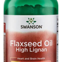 Óleo De Linhaça Com Alto Teor De Lignana 980 Mg 200 Cápsulas