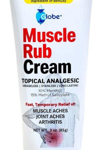 Creme De Massagem Muscular De 3 Onças Da Globe