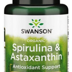 Spirulina Orgânica E Astaxantina 120 Comprimidos Vegetais Da