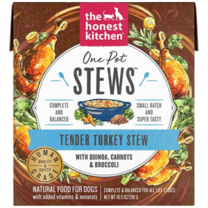 Comida Úmida Para Cães One Pot Stews Tender Turkey 10,5 Onça