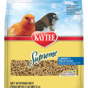 Comida Kaytee Supreme Canary & Finch, 1 Cada/2 Libras Da Kay