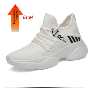 Sapatos Esportivos Casuais Masculinos Min Ke Com Aumento De