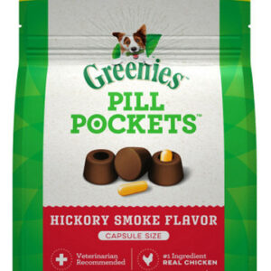 Greenies Pill Pockets Dog Treats Hickory Smoke Flavor 15,8 O