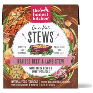 Comida Úmida Para Cães One Pot Stews, Carne Bovina E Cordeir