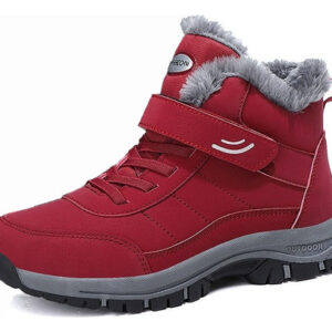 Botas De Neve Quente De Lã Casual À Prova D'água