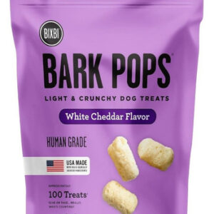 Dog Bark Pops White Cheddar Treats De 4 Onças (caixa Com 8)