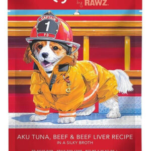 Alimento Para Cães Aujou Aku, Atum, Carne Bovina E Fígado Bo