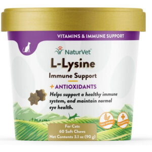 Suporte Imunológico Naturvet L-lisina E Antioxidantes Cat So