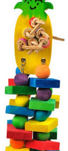 Brinquedo Happy Beaks Pineapple Bird, 1 Unidade (pequeno) Da