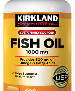 Óleo De Peixe 1000 Mg 400 Cápsulas Gelatinosas Importada Usa