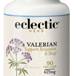 Valerian Officinalis 425 Mg 90 Cápsulas Da Eclectic Herb