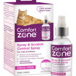 Zona De Conforto: Dissuasor De Arranhões E Calmante Para Gat