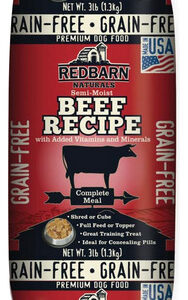 Redbarn Pet Products, Ração Para Cães Sem Grãos, Carne Bovin