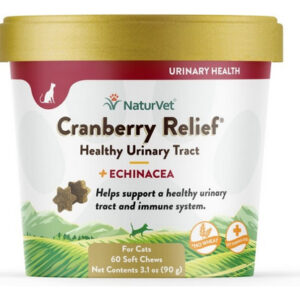 Naturvet Cranberry Relief Plus EBrasilcea Cat Soft Chew, 1 Un