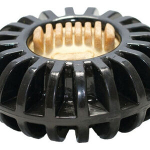 Brinquedo Starmark Dog Wheeler Preto, Médio, 3,5 Polegadas D