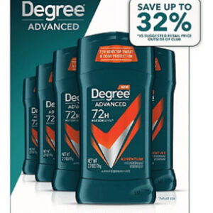 Desodorante Degree Advanced Adventure 76g Pack Com 5