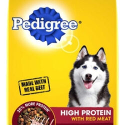 Carne Vermelha Com Alto Teor De Proteína Pedigree 3,5 Libras