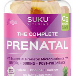 As 60 Gomas Pré-natais Completas Da Suku Vitamins