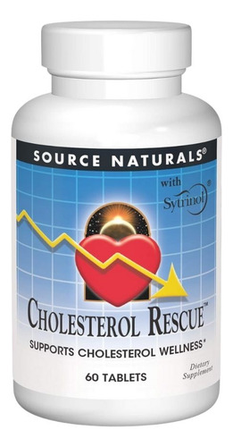 Cholesterol Rescue 60 Comprimidos Da Source Naturals