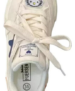 Sapatos De Lona Sanrio Hello Kitty, Chinelos De Mesa