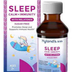 Hylands Kids Sleep Calm Plus Immunity Com Melatonina De 4 On