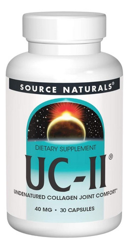 Uc-ii 30 Caps By Source Naturals