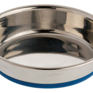 Taça Para Gatos Ourpets Premium Em Aço Inoxidável Colada Com