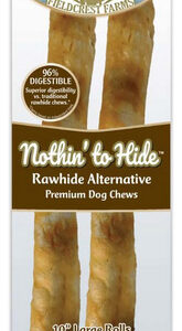 Fieldcrest Farms Nothing To Hide Roll Dog Treat Beef, 10 Pol