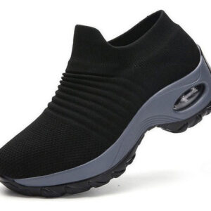 Meia De Malha Respirável De Tênis Feminino