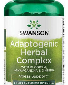 Complexo Fitoterápico Adaptogênico 60 Cápsulas Da Swanson Vi