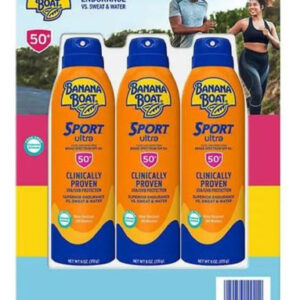 Banana Boat Sport Ultra 50+ Spf Kit Com 3