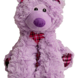 Snugarooz Bella The Bear 11 Polegadas, Roxo/xadrez Da Snugar