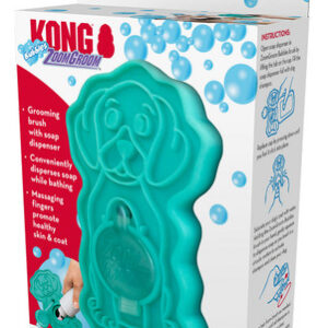 Escova De Borracha Zoomgroom Bubbles Para Cuidar De Cães, Gr