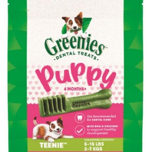 Greenies Puppy 6+ Months Dog Dental Treats Teenie, 12 Onças