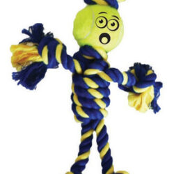 Brinquedo Para Cães Petsport Usa Twisted Chew Mini Rasta Man