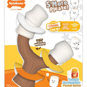 Brinquedo Para Cães Nylabone Strong Chew Marshmallow Stick,