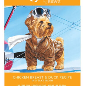 Comida Úmida Para Cães Aujou, Peito De Frango E Pato, 2,46 O