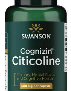 Cognizin Citicolina 500 Mg 60 Cápsulas Vegetais Da Swanson V