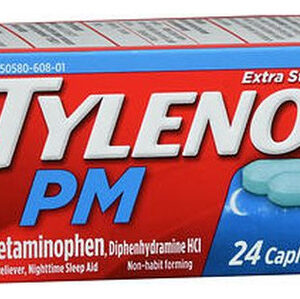 AnaLGésico Extra Forte E Auxiliar De Sono Acetaminofeno 24 C