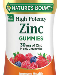Zinco 30 Mg Nature Bounty 190 Gomas