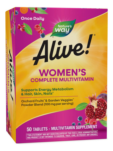 Vivo! Multivitamínico Women's Energy Complete De 50 Unidades